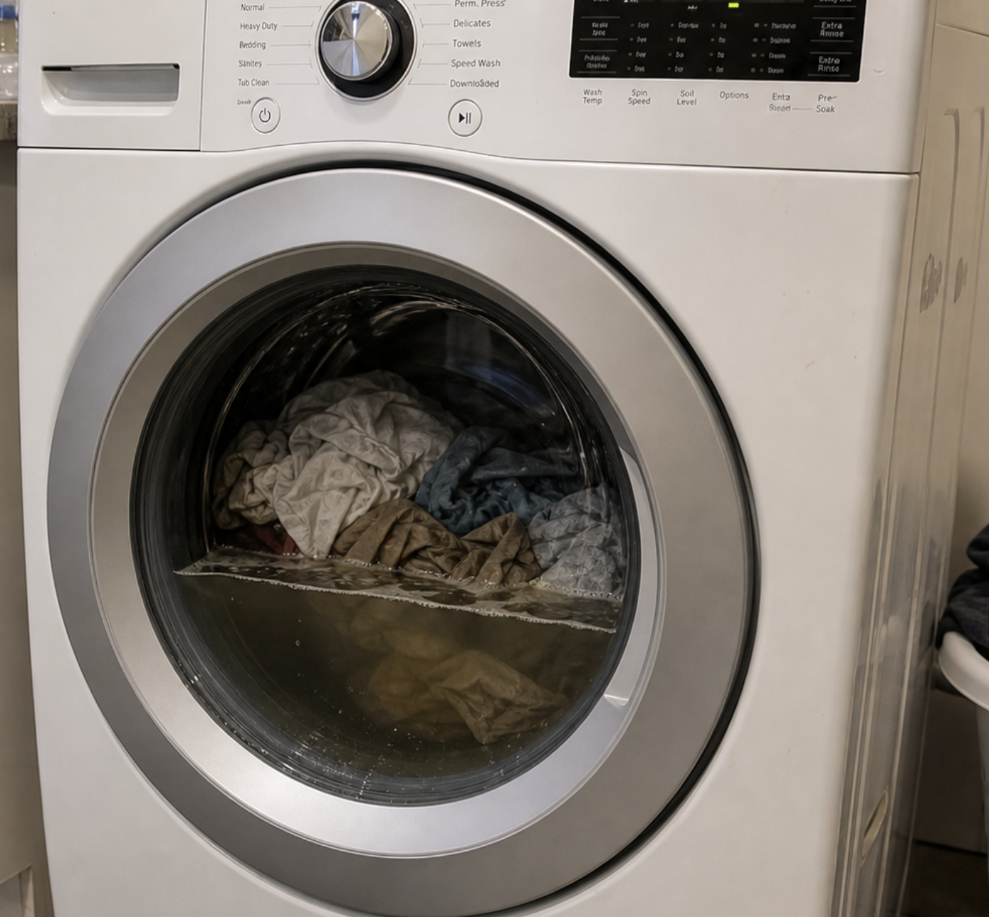 Washing machine not draining water